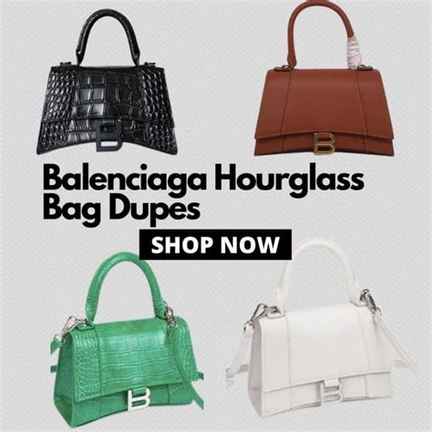 balenciaga hourglass bag dupe